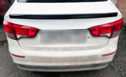 Дефлектор-спойлер багажника для Kia Rio 3 2011-2015 седан дорестайлинг