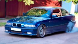 Накладки на фары (реснички верх) для BMW E36 (3 series) 1991-2001