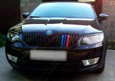 Накладки на фары для Skoda Octavia 2013-2020