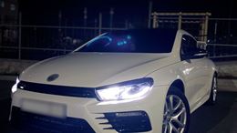 Накладки на фары (реснички) для Volkswagen Scirocco 2009-2015