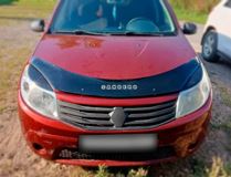 Накладки на передние фары (Реснички) Renault Sandero 2009-2013, Sandero Stepway 2009-2013