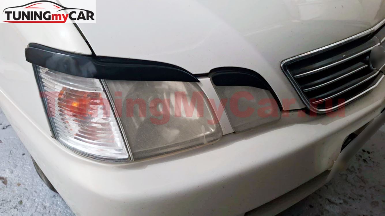 Реснички на фары для Toyota Gaia 1998-2004