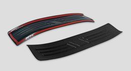 Защитные накладки на пороги задних дверей со скотчем для Hyundai Tucson IV 2020-2025 Узкая