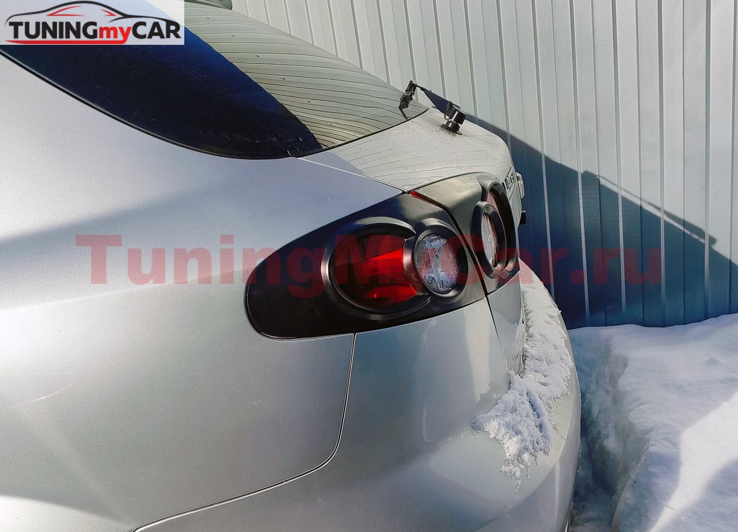 Накладки на задние фонари для Chevrolet Lacetti хэтчбек 2004-2013