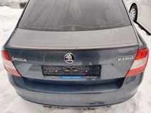 Лип спойлер для Skoda Rapid 2012-2017