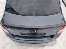 Лип спойлер для Skoda Rapid 2012-2017