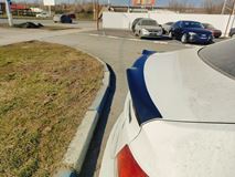 Лип-спойлер для Hyundai Solaris 2010-2014 M4-Style var. 2