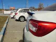 Лип-спойлер для  Renault Logan II 2013-2018