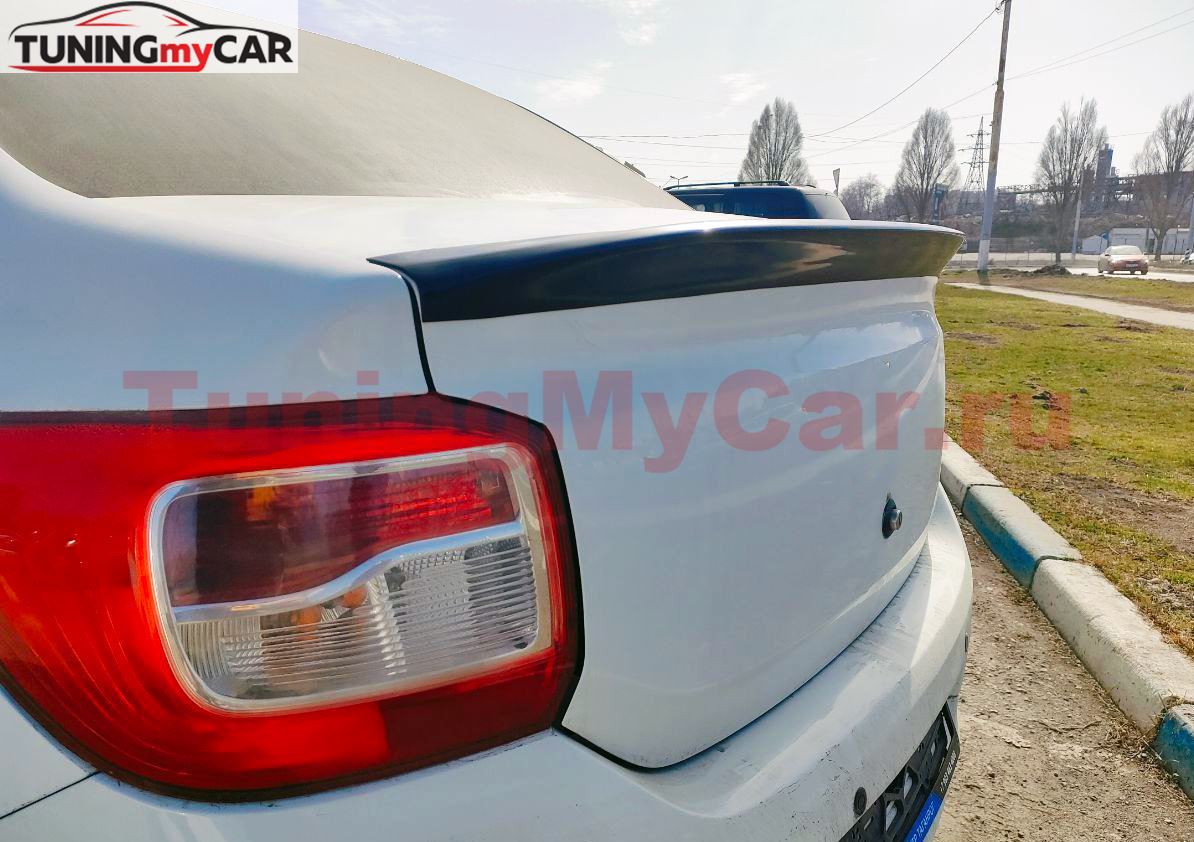 Лип-спойлер для  Renault Logan II 2014-2018