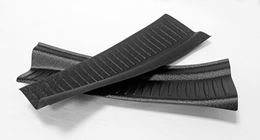 Накладки на внутренние части задних арок без скотча для Lada Iskra 2024+