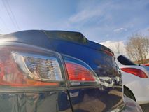 Лип-спойлер для Mazda 3 (BL) 2008-2013 M4-Style