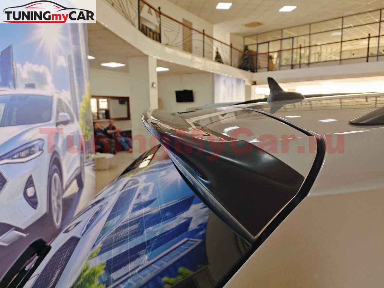 Лип спойлер для Volkswagen Tiguan 2016-2022