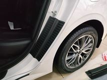 Накладки на внутренние части задних арок без скотча для Kia K5 2019-2023
