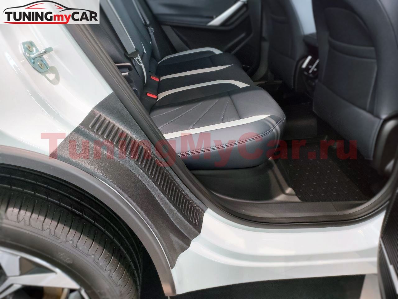 Накладки на внутренние части задних арок для Geely Atlas 2023-