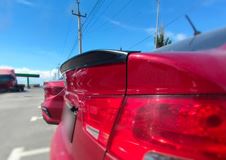 Лип-спойлер для Kia Cerato 2 2008-2013