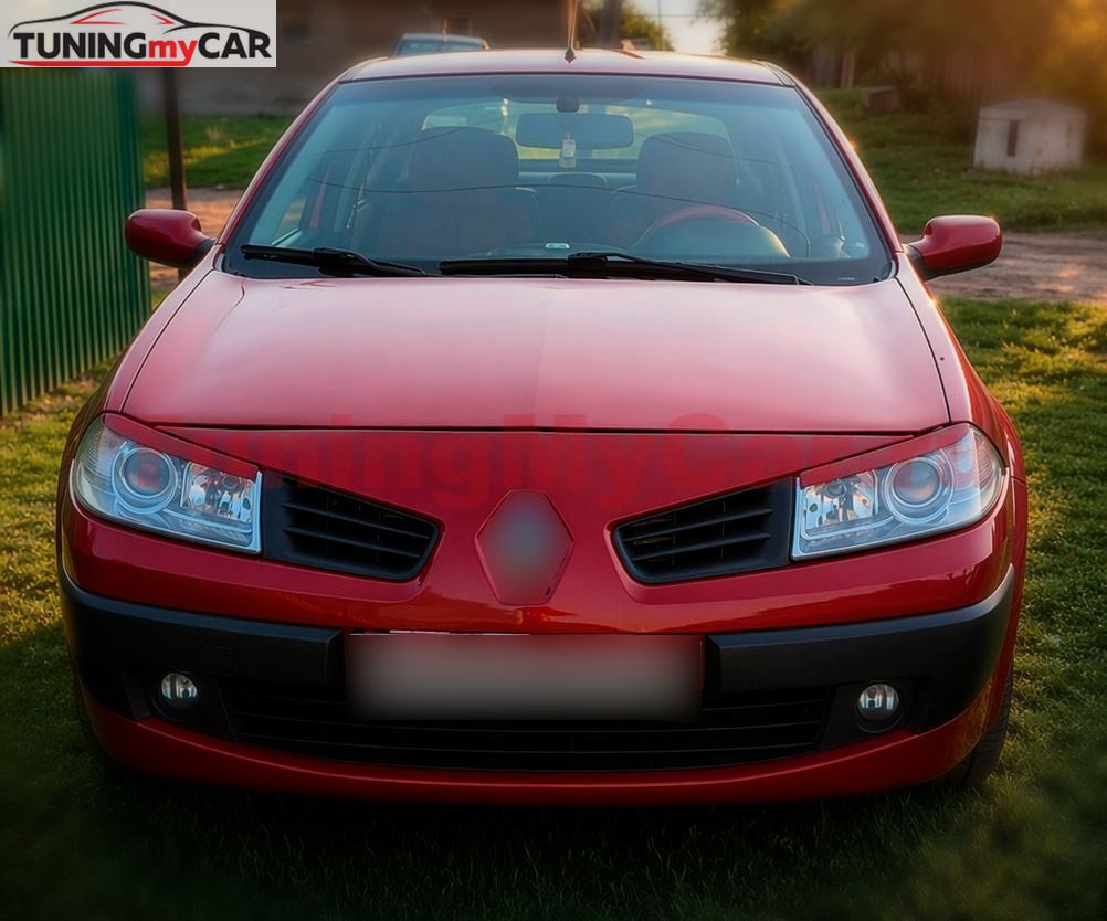 Реснички на фары для RENAULT MEGANE 2006-2009 рестайлинг