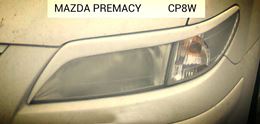 Реснички на фары для Mazda Premacy 1999-2004