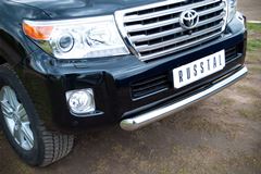 Защита переднего бампера 76 для Toyota Land Cruiser 200 2012-2015