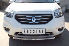 Защита переднего бампера D63 (дуга) для Renault Koleos 2012-