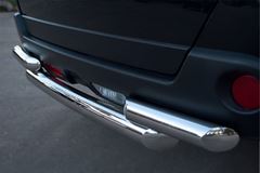 Защита заднего бампера D76/63 (дуга) для Nissan X-Trail 2011-2014