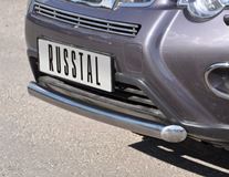 Защита переднего бампера D76 (дуга) для Nissan X-Trail 2011-2014