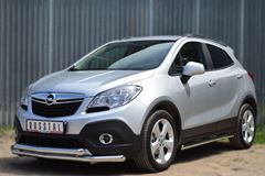 Защита переднего бампера D63 (секции) D63 (секции) для Opel Mokka 2013-