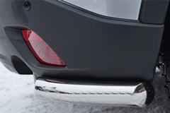 Защита заднего бампера уголки D63 для Mazda CX-5 2011-
