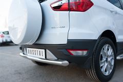 Защита заднего бампера D63 (дуга) для Ford Ecosport 2014-