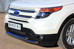 Защита переднего бампера D63 / D63 (дуга) для Ford Explorer V 2012-