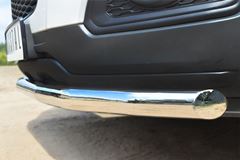 Защита переднего бампера D63 (секции) для Chevrolet Captiva 2013-