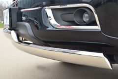 Защита переднего бампера 75х42 (дуга) 75х42 (дуга) для Chevrolet Trailblazer 2012-
