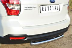 Защита заднего бампера D63 (дуга) для Subaru Forester 2013-