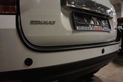 Накладка на задний бампер широкая для Renault Duster