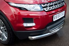 Защита переднего бампера D76/42 (дуга) для Land Rover Range Rover Evoque Prestige u Pure 2011-