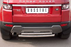 Защита заднего бампера D63/42 (дуга) для Land Rover Range Rover Evoque Prestige u Pure 2011-