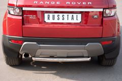 Защита заднего бампера D63 (дуга) для Land Rover Range Rover Evoque Prestige u Pure 2011-