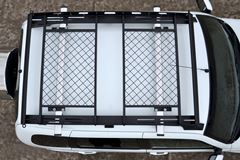 Багажник-корзина двухсекционная универсальная с основанием-решетка (ППК) 1630х1110мм под попереч