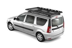 Багажник-корзина трехсекционная универсальная с основанием-решетка (ППК) 2100х1100мм под попереч