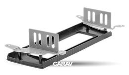 Переходная рамка для установки автомагнитолы CARAV 11-447: 1 DIN / 172 x 48 mm / AUDI A4 (B8) 2007-2016, Q5 2008-2017