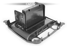 Переходная рамка для установки автомагнитолы CARAV 11-537: 2 DIN - 173 x 98 mm / 1 DIN - 182 x 53 mm (with pocket) / CHEVROLET Silverado 2014+ / GMC Sierra 2014+