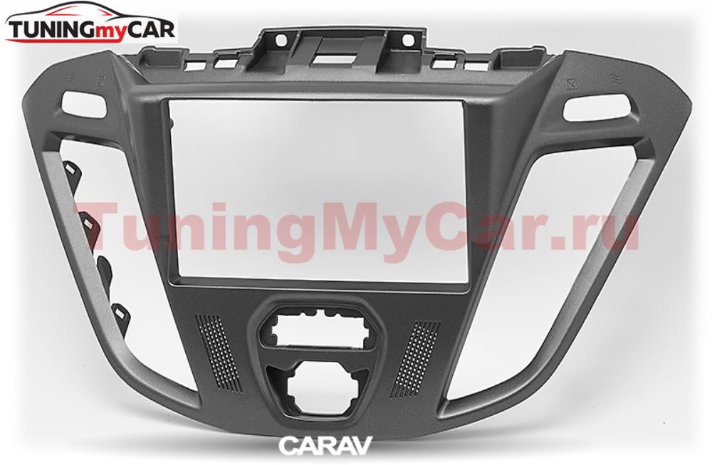 Переходная рамка для установки автомагнитолы CARAV 11-491: 2 DIN / 173 x 98 mm / FORD Transit Custom, Tourneo Custom 2012+