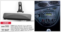 Переходная рамка для установки автомагнитолы CARAV 11-047: 1 DIN / FORD Fiesta, Focus; Galaxy; Mondeo; Escape, Maverick; Explorer; Transit / JAGUAR / GEELY