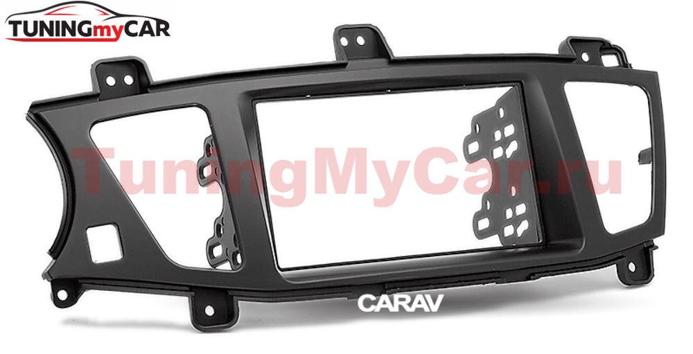 Переходная рамка для установки автомагнитолы CARAV 11-265: 2 DIN / 173 x 98 mm / 178 x 102 mm / KIA Cadenza 2009-2012, K7 2011-2012