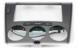 Переходная рамка для установки автомагнитолы CARAV 11-106: 2 DIN - 173 x 98 mm / 1 DIN - 182 x 53 mm / MAZDA (6), Atenza 2002-2007