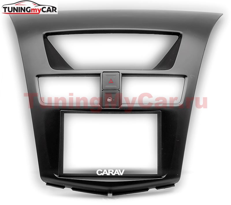 Переходная рамка для установки автомагнитолы CARAV 11-516: 2 DIN / 173 x 98 mm / 178 x 102 mm / MAZDA BT-50 2012+
