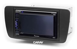 Переходная рамка для установки автомагнитолы CARAV 11-364: 2 DIN / 173 x 98 mm / 178 x 102 mm / SEAT Ibiza 2008-2015