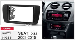 Переходная рамка для установки автомагнитолы CARAV 11-364: 2 DIN / 173 x 98 mm / 178 x 102 mm / SEAT Ibiza 2008-2015