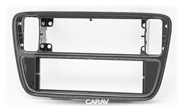 Переходная рамка для установки автомагнитолы CARAV 11-405: 1 DIN / 182 x 53 mm / SKODA Citigo 2012+ / VOLKSWAGEN up! 2012+ / SEAT Mii 2012+