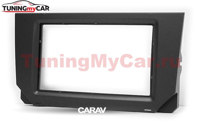 Переходная рамка для установки автомагнитолы CARAV 11-806: 2 DIN / 173 x 98 mm / 178 x 102 mm / SEAT Ibiza, Arona 2017+