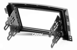 Переходная рамка для установки автомагнитолы CARAV 11-260: 2 DIN / 173 x 98 mm / 178 x 102 mm / SMART ForTwo (BR451) 2007-2010